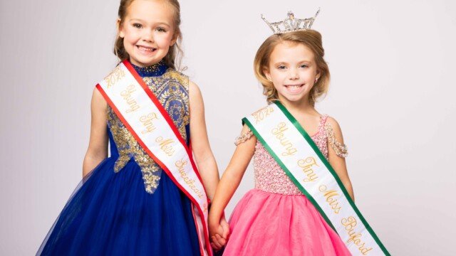 Young Tiny Miss Sweetheart of GA - Graylen Crump and Young Tiny Miss Buford - Oaklie Rose Humphrey