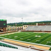 Scenes from Phillip Beard Stadium.