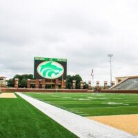 Scenes from Phillip Beard Stadium.
